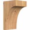 Ekena Millwork Huntington Smooth Corbel, Western Red Cedar, 5 1/2"W x 6"D x 10"H COR06X06X10HUN00SWR - alternate 1